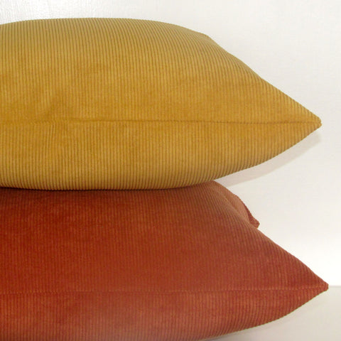 made to order honeycomb corduroy cushion cover