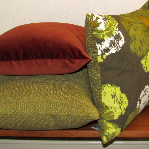 Made to order Bristol Pickle linen blend cushion cover
