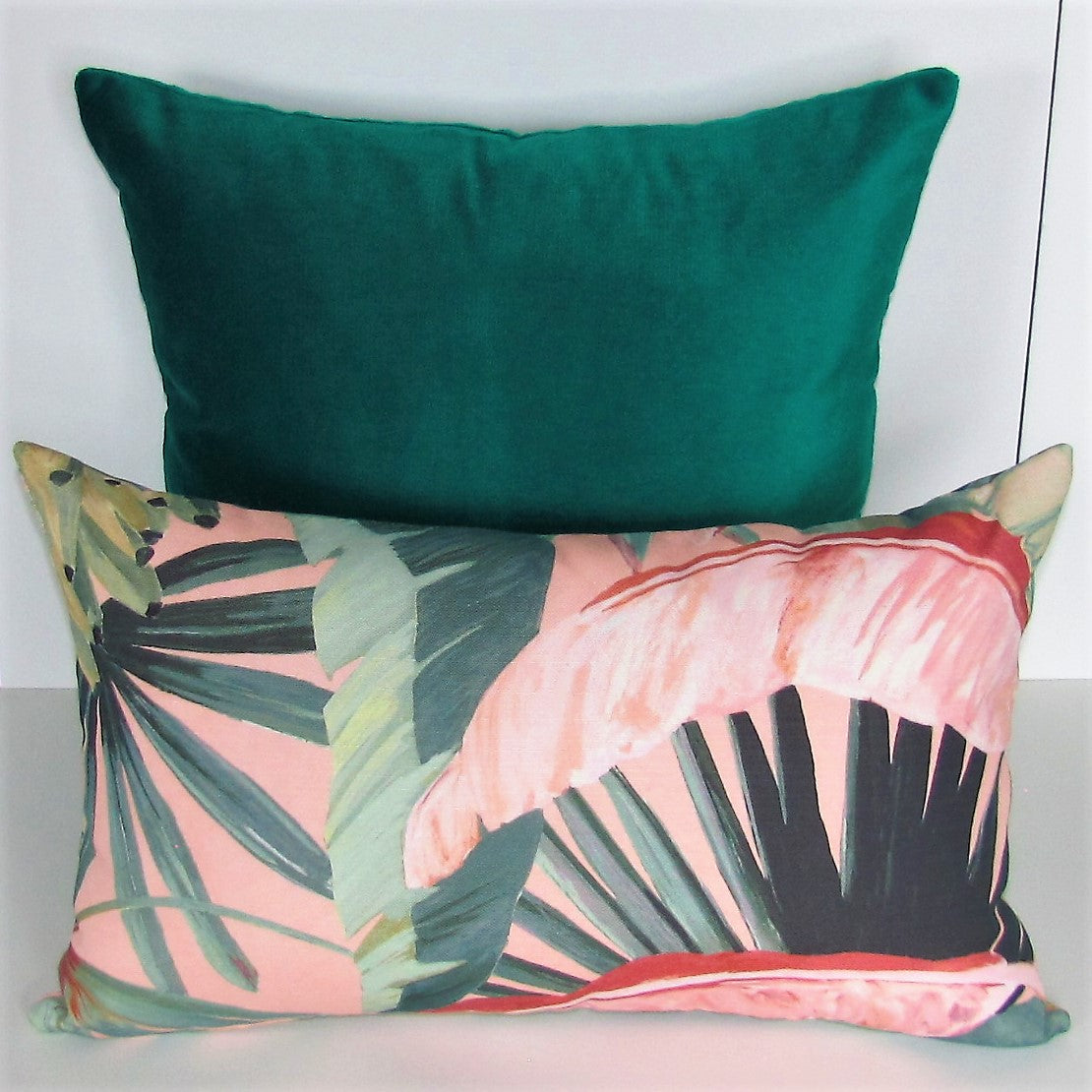 Coral Tropicalia, indoor/outdoor cushion cover