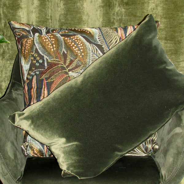 made to order Jungle Room embroidered cushion cover